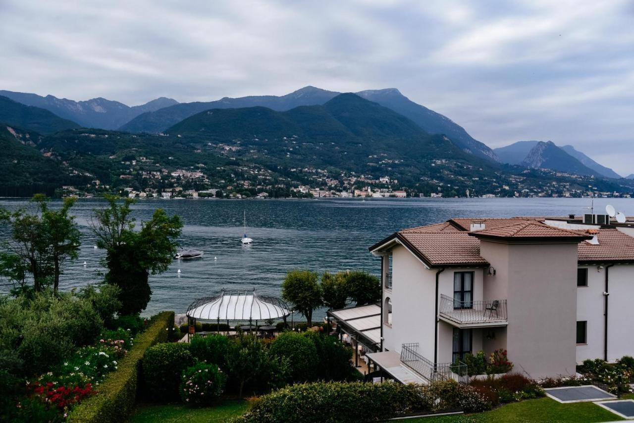Bella Hotel & Restaurant With Private Dock For Mooring Boats San Felice del Benaco Exterior foto
